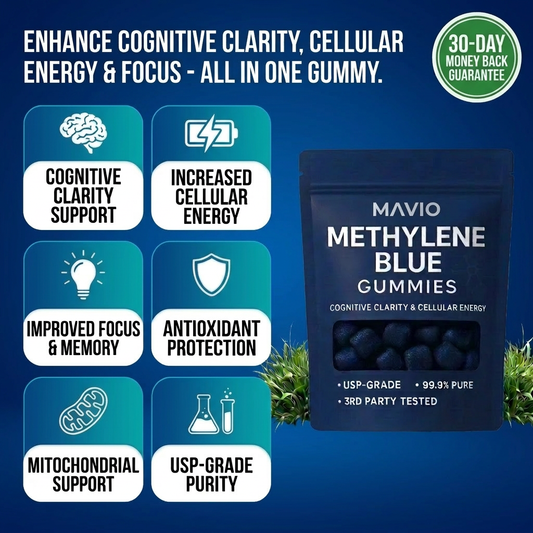 MAVIO - METHYLENE BLUE GUMMIES FOR NERVE PAIN RELIEF