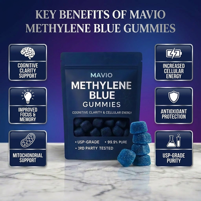 MAVIO - METHYLENE BLUE GUMMIES FOR NERVE PAIN RELIEF
