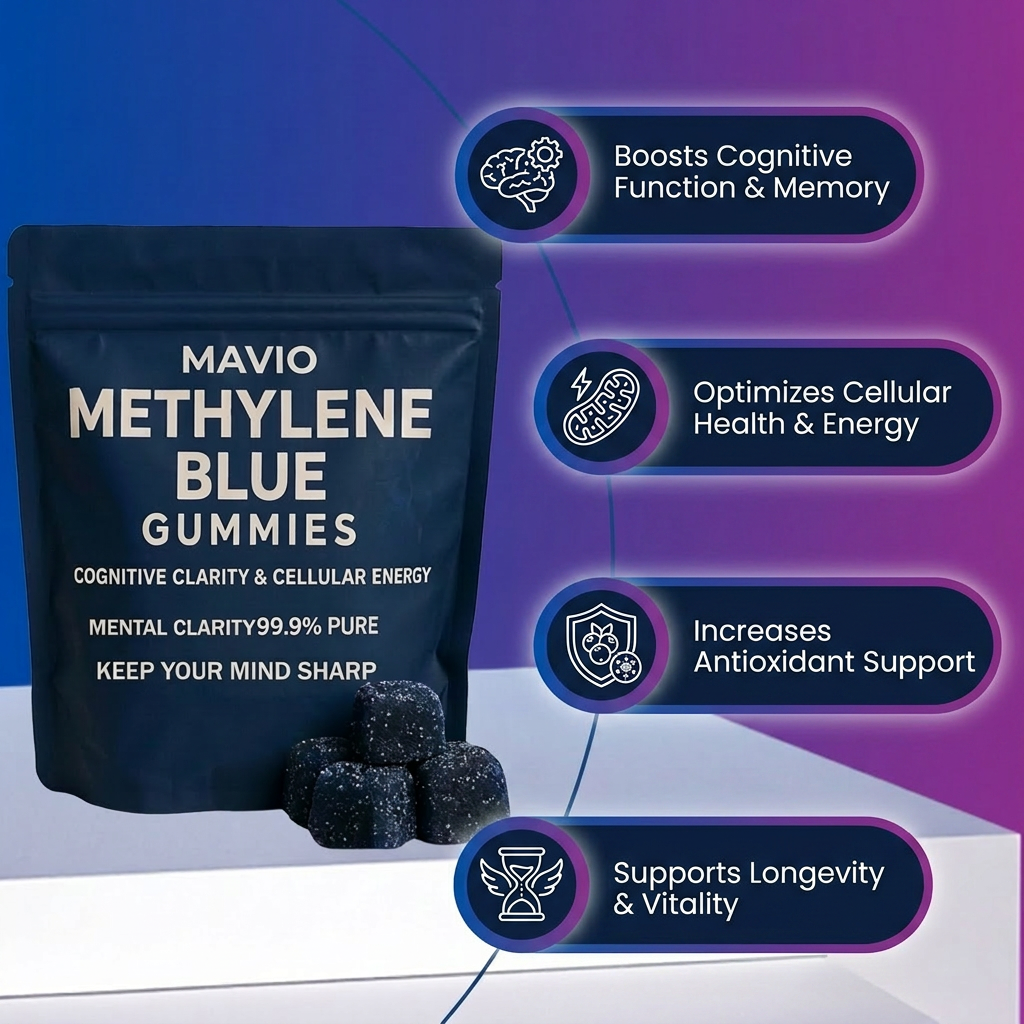 MAVIO - METHYLENE BLUE GUMMIES FOR NERVE PAIN RELIEF