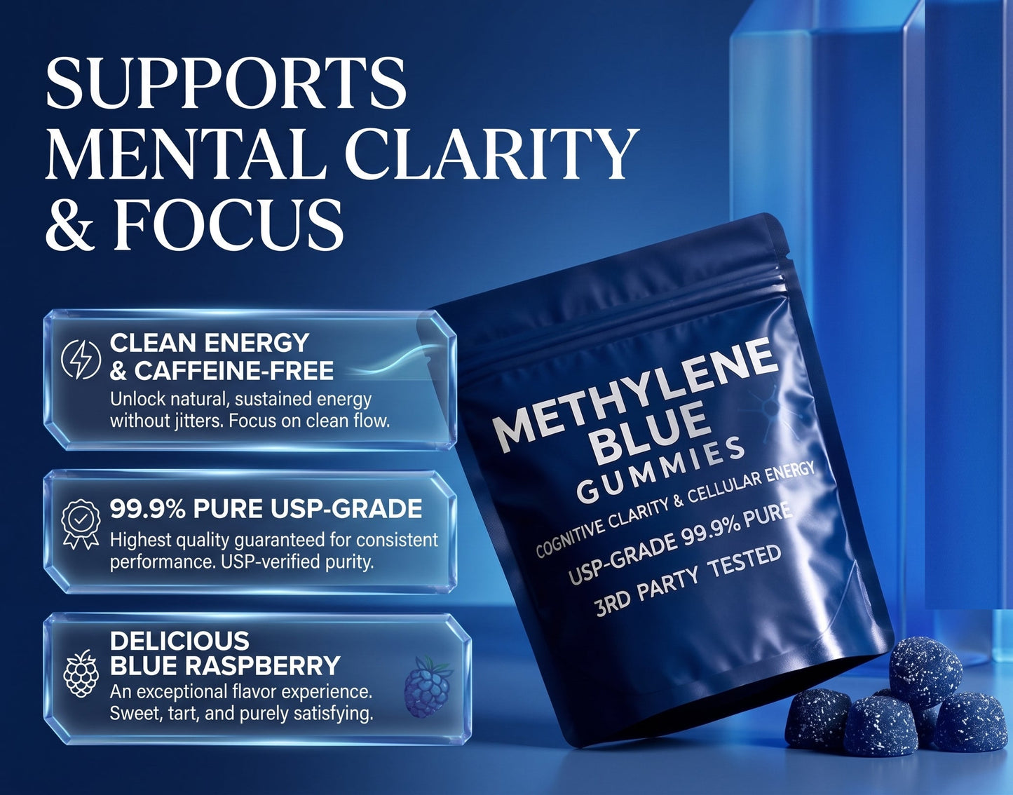 MAVIO - METHYLENE BLUE GUMMIES FOR NERVE PAIN RELIEF